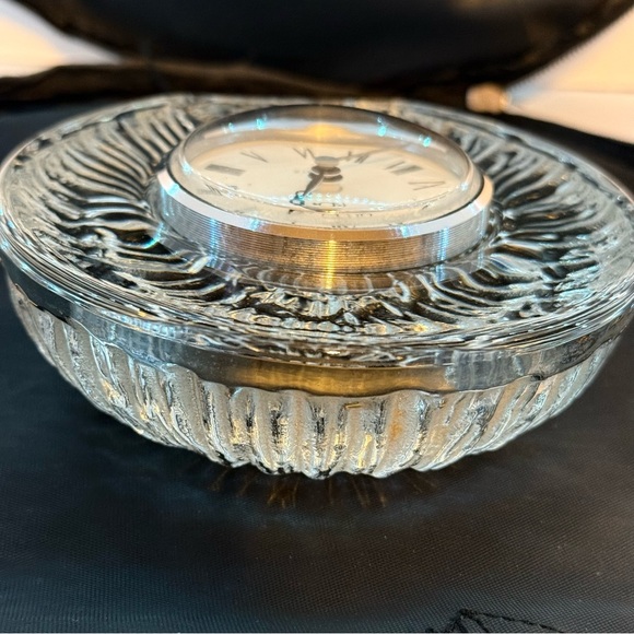 Studio Nova Crystal Quartz Table Clock Made in Germany‎ Paperweight - Picture 6 of 6